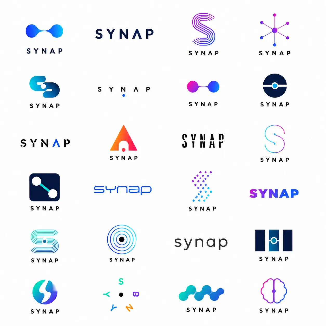 BiXiongAI生成的SYNAP Logo案例