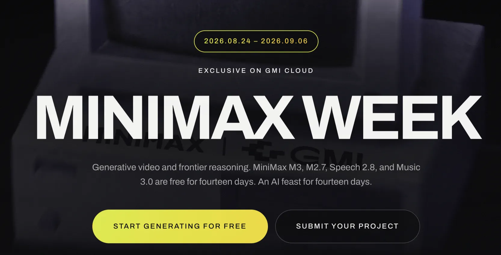 GMI免费MiniMax